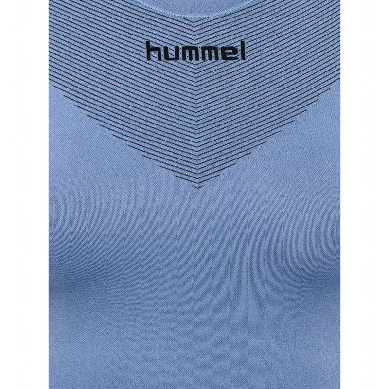Hummel First Seamless S/S W Ženske Dres Plave | 063725-482