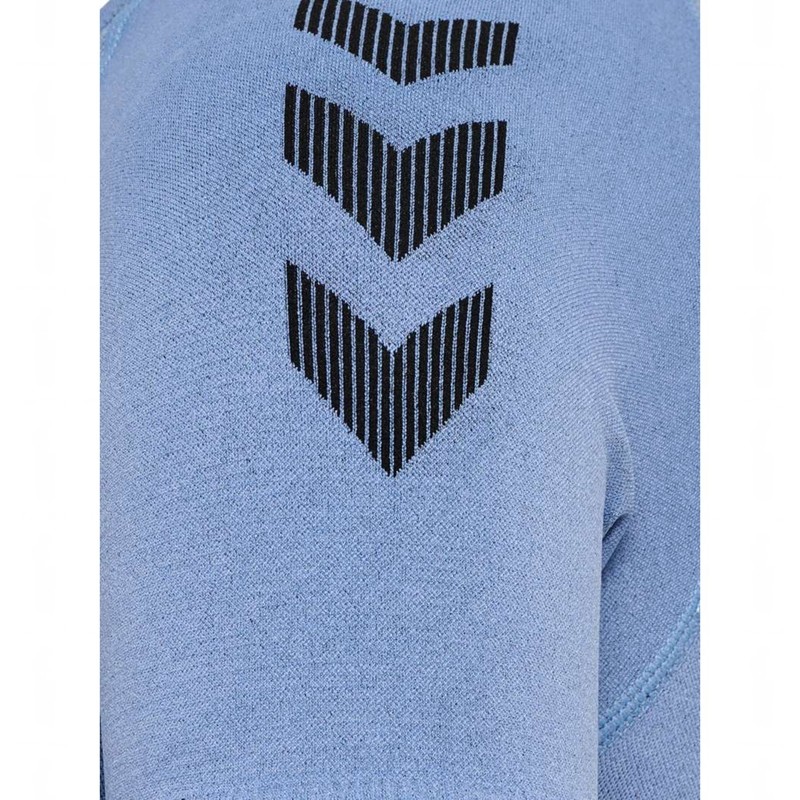 Hummel First Seamless S/S W Ženske Dres Plave | 063725-482