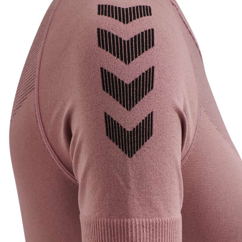 Hummel First Seamless S/S W Ženske Dres Roze | 780824-850