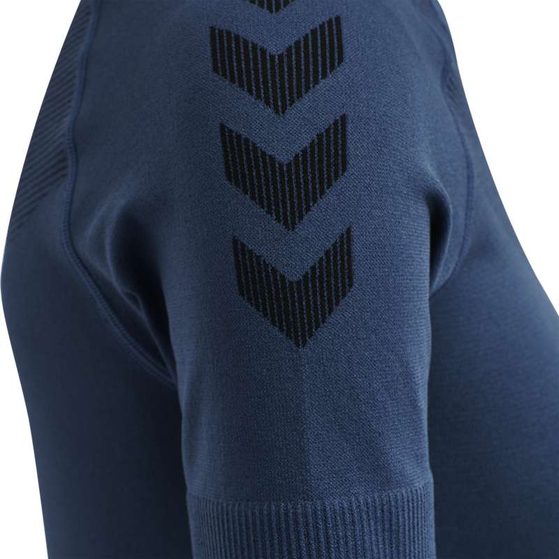 Hummel First Seamless S/S W Ženske Dres Tamnoplave | 562335-970