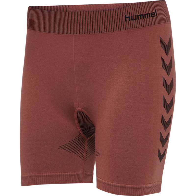 Hummel First Seamless Tr Sht Tigh W Ženske Kratke Hlače Crvene | 265057-070