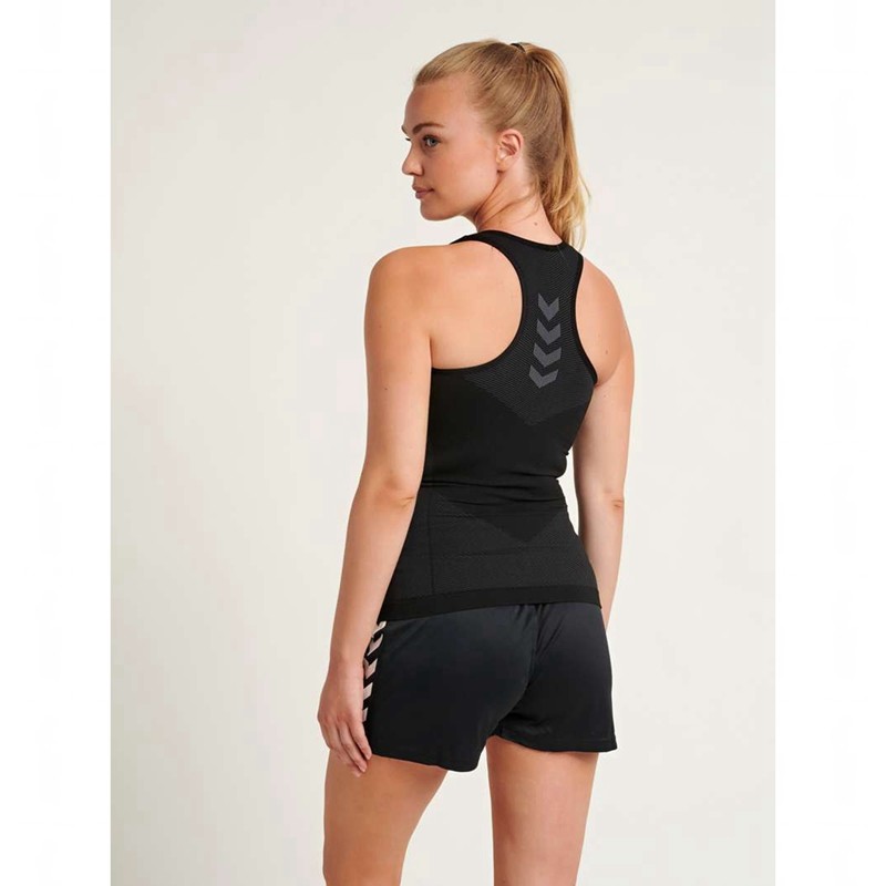 Hummel First Seamless W Ženske Majica bez Rukava Crne | 175870-173