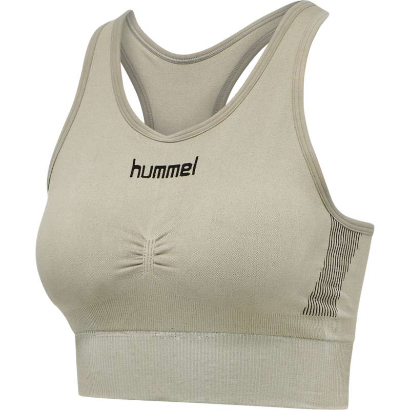 Hummel First Seamless Ženske Sportski Grudnjak Sive | 332823-062
