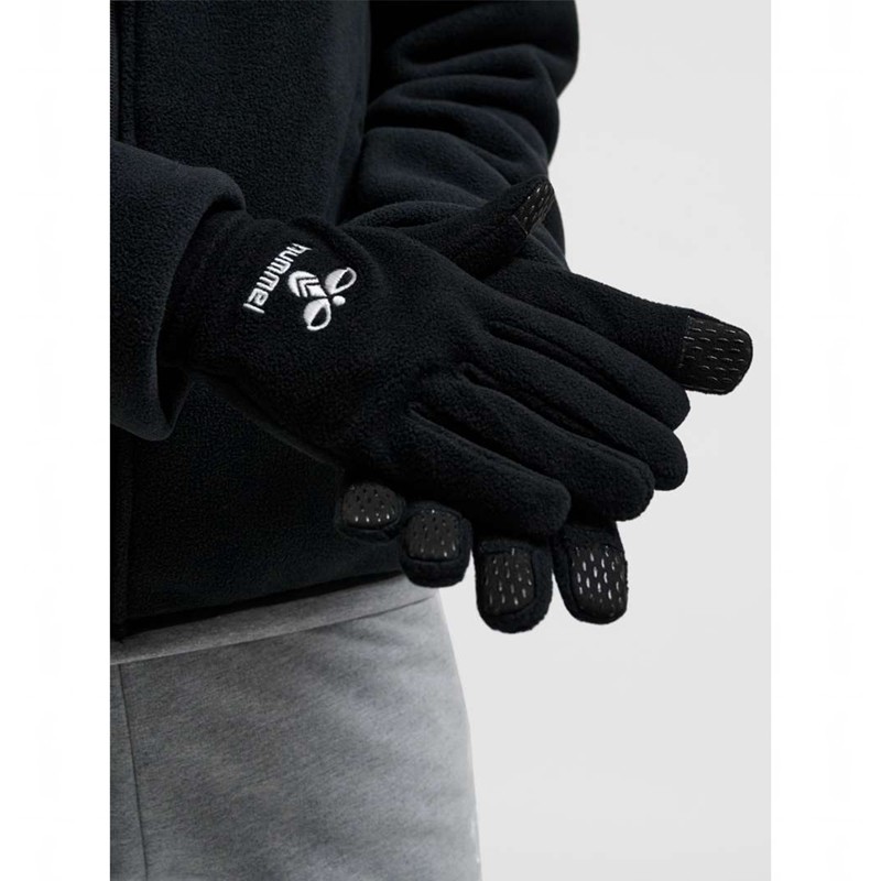 Hummel Fleece Muške Rukavice Crne | 289165-855