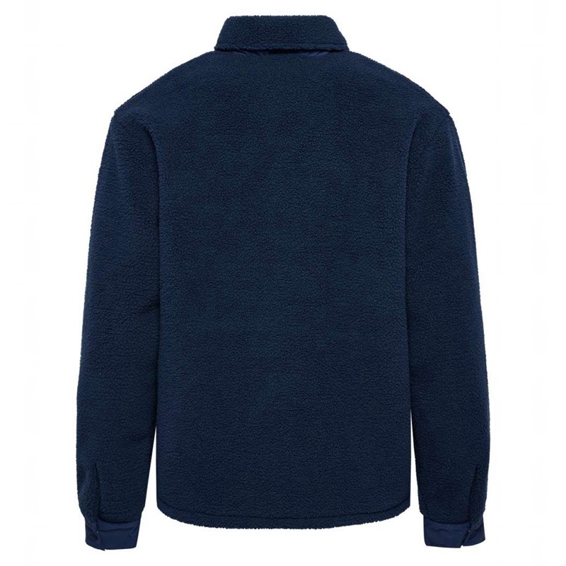 Hummel Fleece Overshirt Sportswear Muške Bucket Šešir Tamnoplave | 354934-623