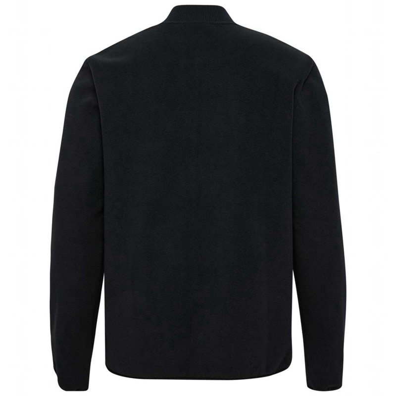Hummel Fleece Zip Bee Muške Majice Crne | 707399-486