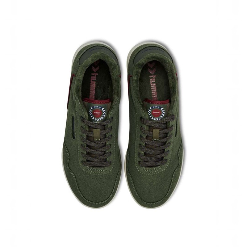 Hummel Forli Synth. Suede Muške Tenisice Zelene | 730722-762