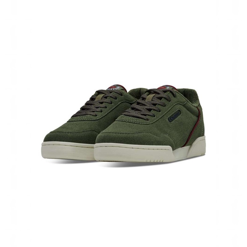 Hummel Forli Synth. Suede Muške Tenisice Zelene | 730722-762
