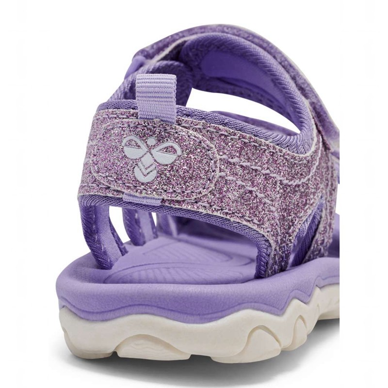 Hummel Glitter Jr Dječje Majica s Kapuljačom Ljubičaste | 325187-655