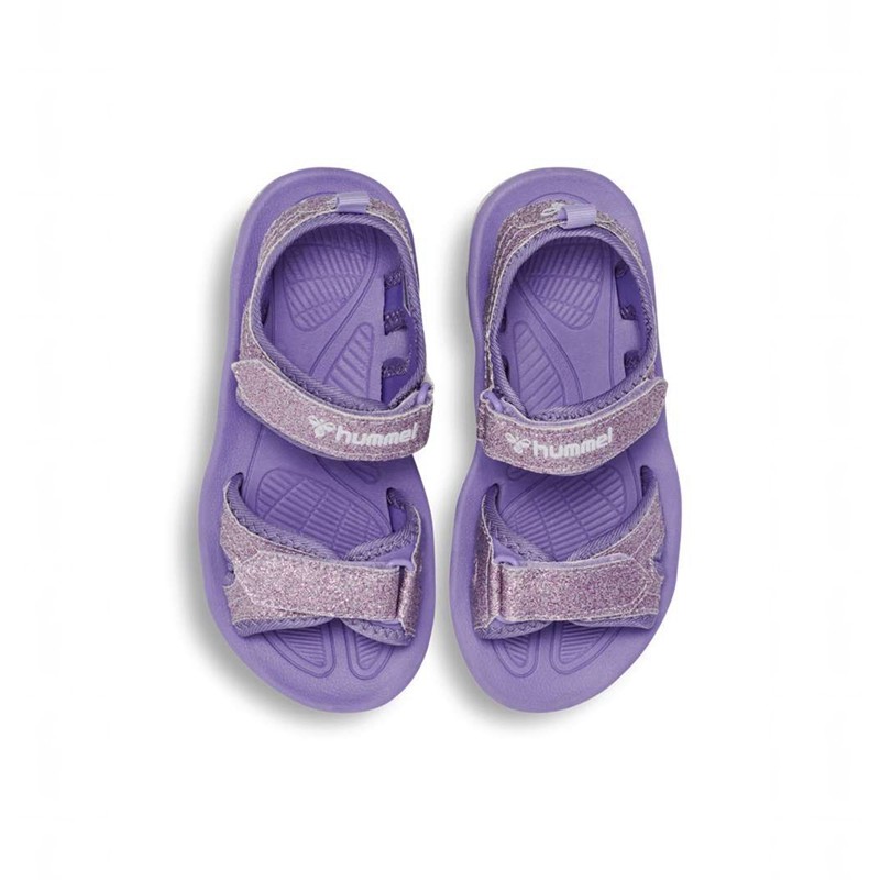 Hummel Glitter Jr Dječje Majica s Kapuljačom Ljubičaste | 325187-655