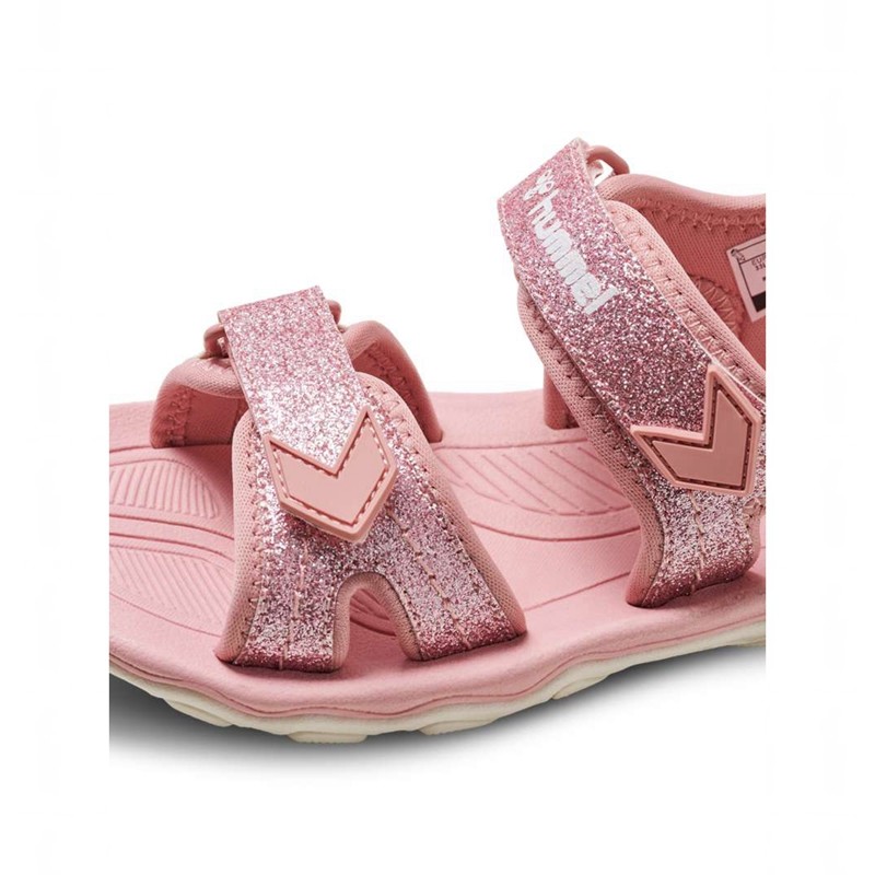 Hummel Glitter Jr Dječje Sandale Roze | 256240-636