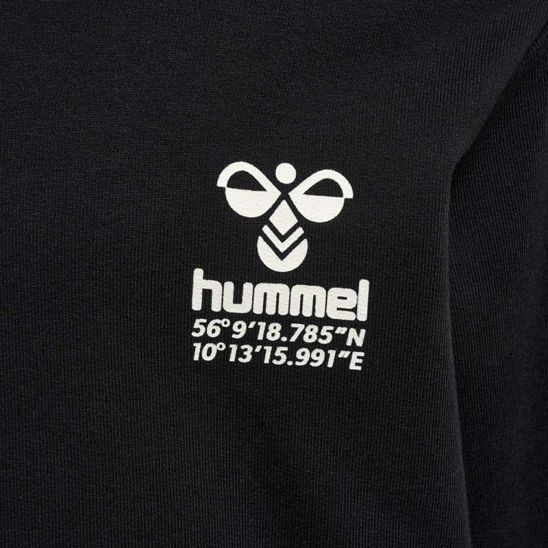Hummel Global Dječje Majica s Kapuljačom Crne | 775604-515