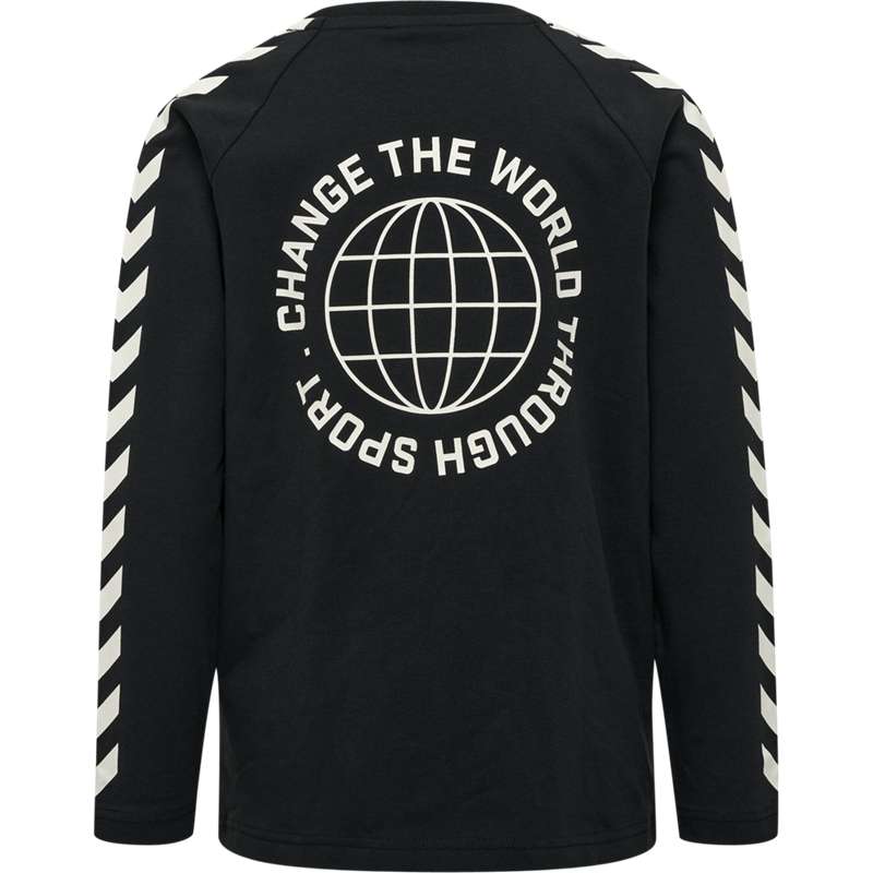 Hummel Global L/S Dječje Majice Crne | 778559-040