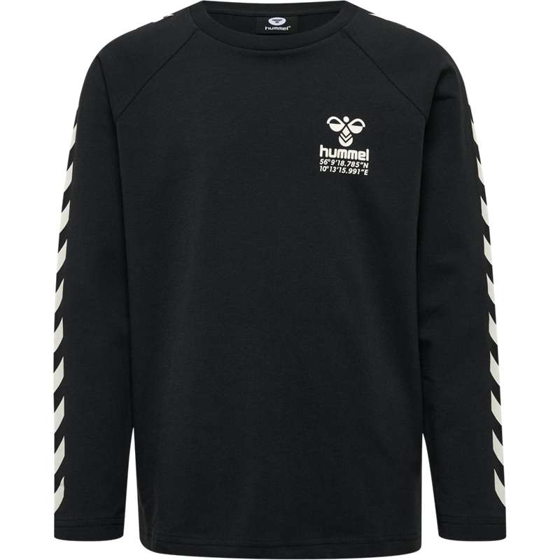 Hummel Global L/S Dječje Majice Crne | 778559-040