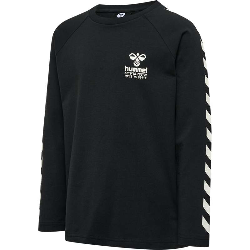 Hummel Global L/S Dječje Majice Crne | 778559-040