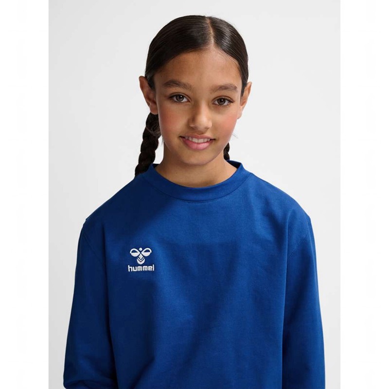 Hummel Go 2.0 Dječje Dukserice Plave | 489624-551