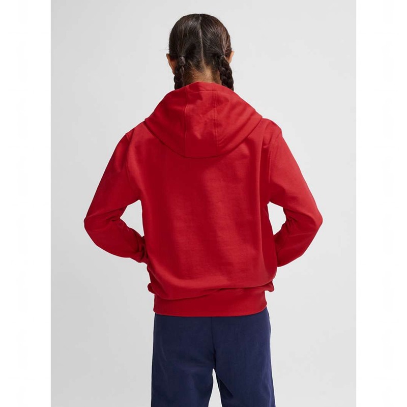 Hummel Go 2.0 Dječje Majica s Kapuljačom Crvene | 262196-925