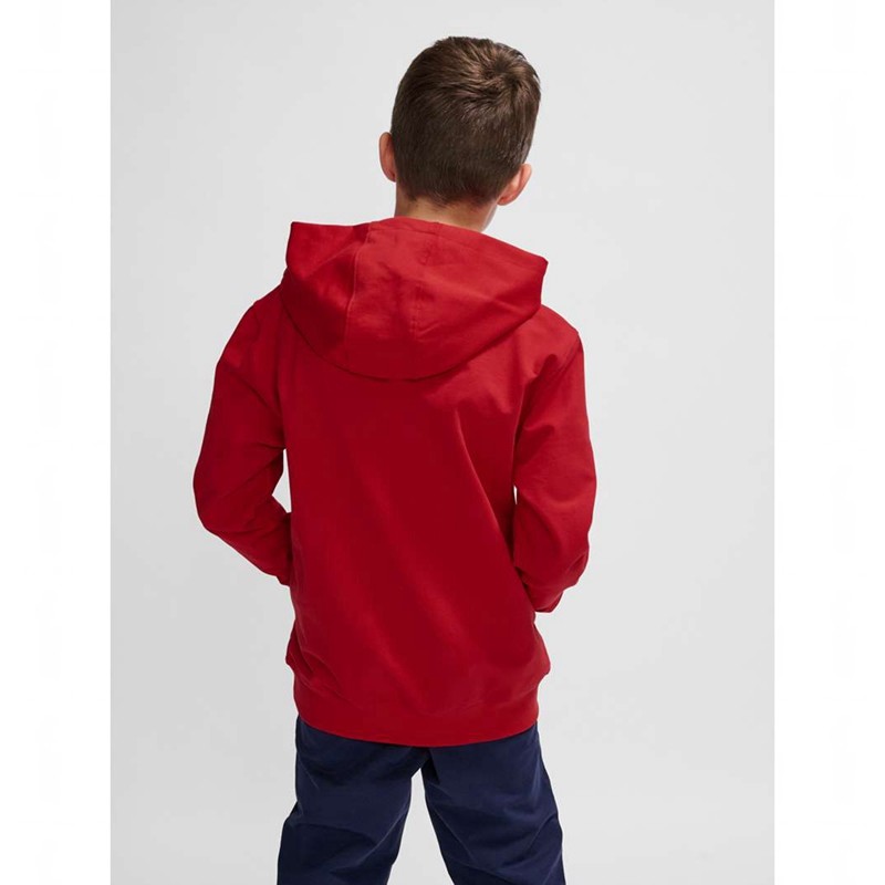 Hummel Go 2.0 Dječje Majica s Kapuljačom Crvene | 262196-925