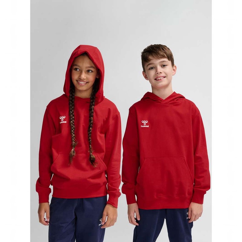 Hummel Go 2.0 Dječje Majica s Kapuljačom Crvene | 262196-925