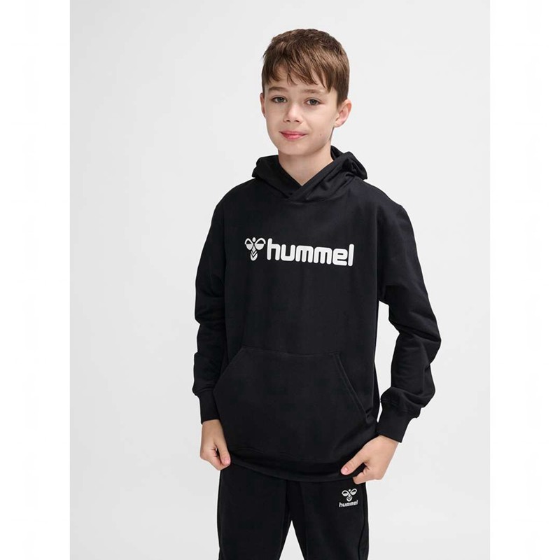 Hummel Go 2.0 Logo Dječje Majica s Kapuljačom Crne | 163943-504