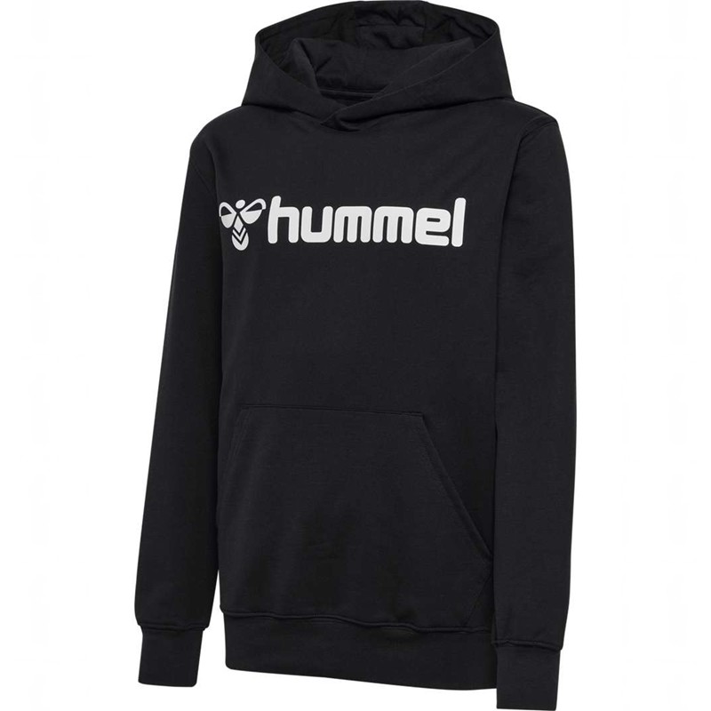 Hummel Go 2.0 Logo Dječje Majica s Kapuljačom Crne | 163943-504