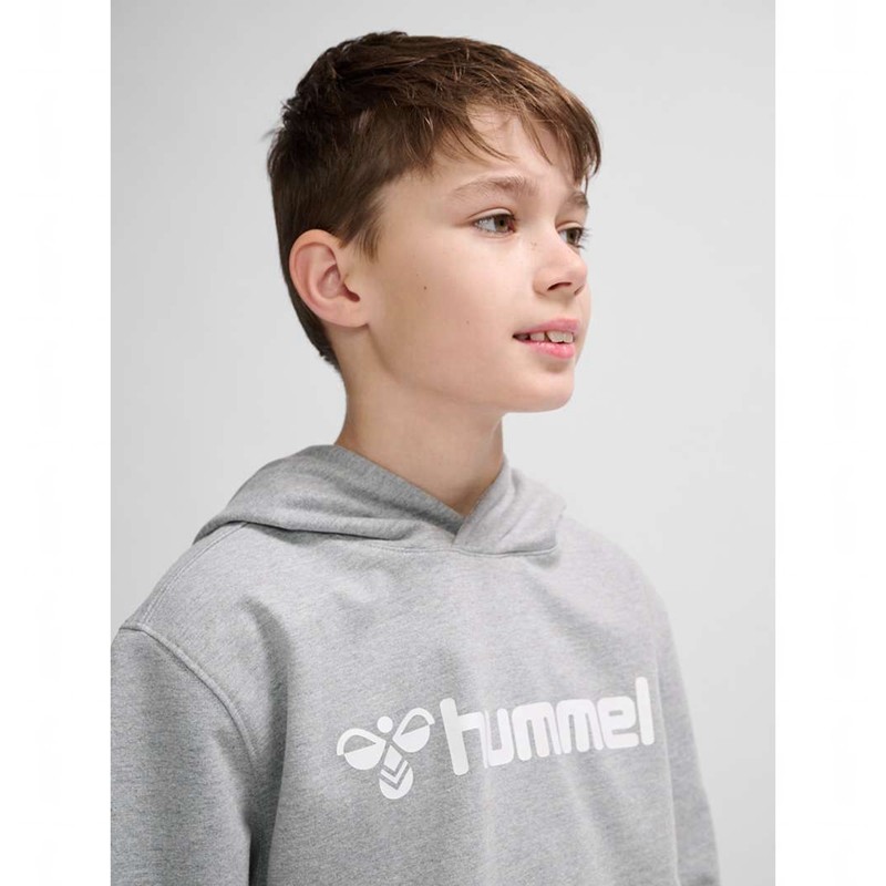 Hummel Go 2.0 Logo Dječje Majica s Kapuljačom Sive | 450375-960