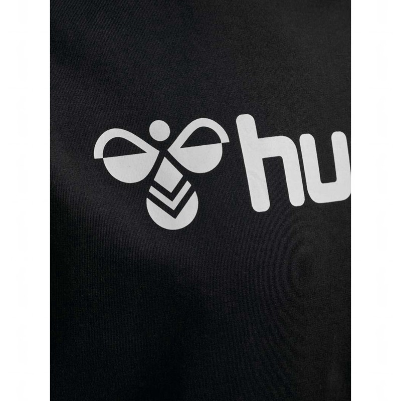 Hummel Go 2.0 Logo Muške Majica s Kapuljačom Crne | 614405-214
