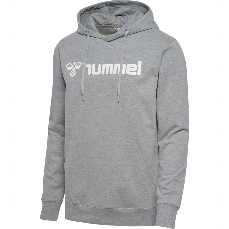 Hummel Go 2.0 Logo Muške Majica s Kapuljačom Sive | 338927-399