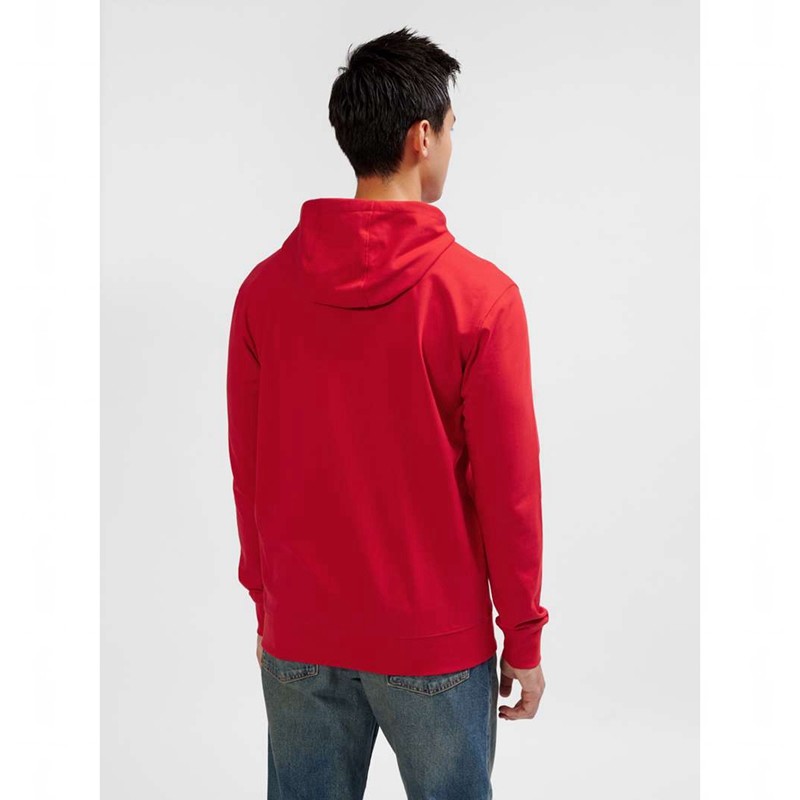 Hummel Go 2.0 Logo Muške Majica s Kapuljačom Crvene | 625647-029