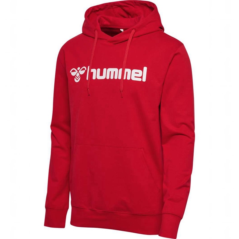Hummel Go 2.0 Logo Muške Majica s Kapuljačom Crvene | 625647-029