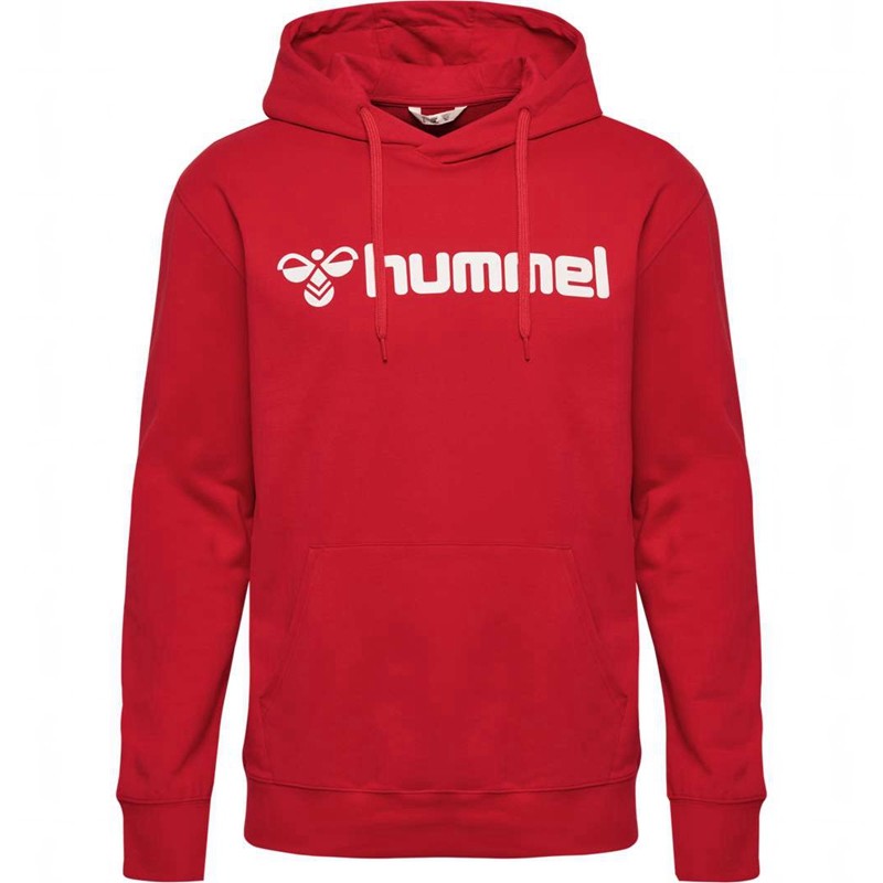Hummel Go 2.0 Logo Muške Majica s Kapuljačom Crvene | 625647-029