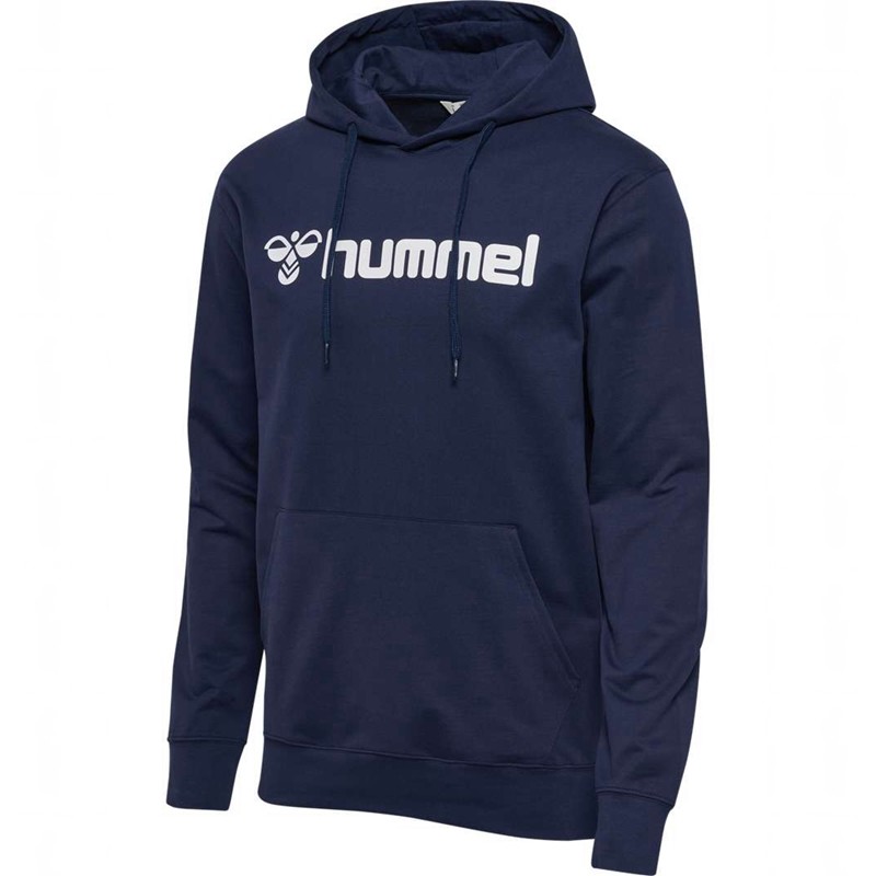 Hummel Go 2.0 Logo Muške Majica s Kapuljačom Tamnoplave | 230549-606