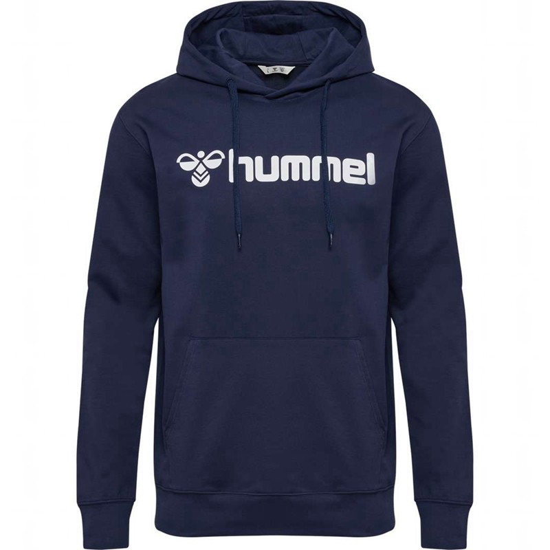 Hummel Go 2.0 Logo Muške Majica s Kapuljačom Tamnoplave | 230549-606