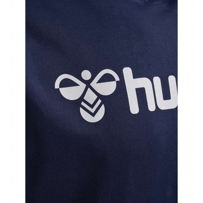 Hummel Go 2.0 Logo Muške Majica s Kapuljačom Tamnoplave | 230549-606