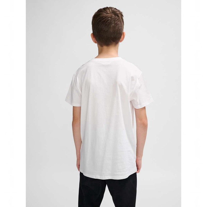 Hummel Go 2.0 Logo S/S Dječje Majice Bijele | 562548-236