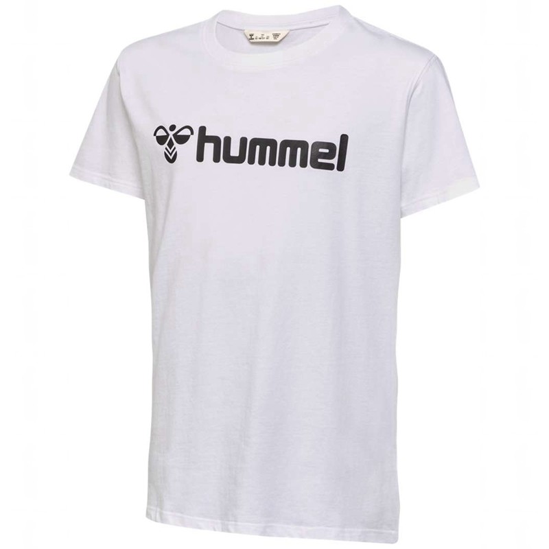Hummel Go 2.0 Logo S/S Dječje Majice Bijele | 562548-236