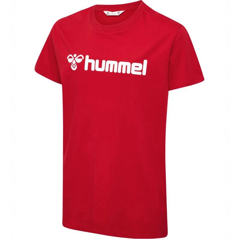 Hummel Go 2.0 Logo S/S Dječje Majice Crvene | 090776-385