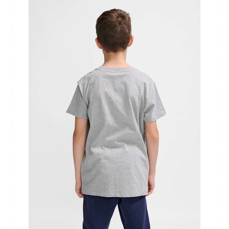 Hummel Go 2.0 Logo S/S Dječje Majice Sive | 678384-943
