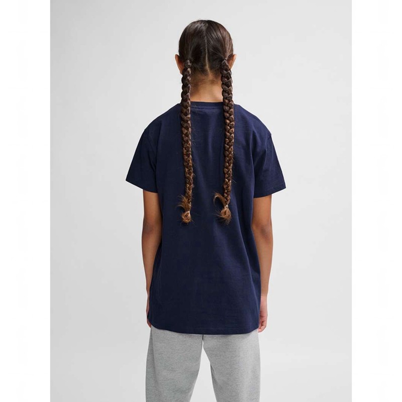 Hummel Go 2.0 Logo S/S Dječje Majice Tamnoplave | 898404-430