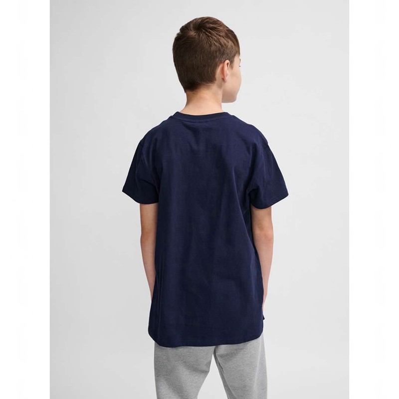 Hummel Go 2.0 Logo S/S Dječje Majice Tamnoplave | 898404-430