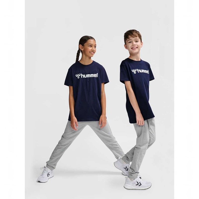 Hummel Go 2.0 Logo S/S Dječje Majice Tamnoplave | 898404-430