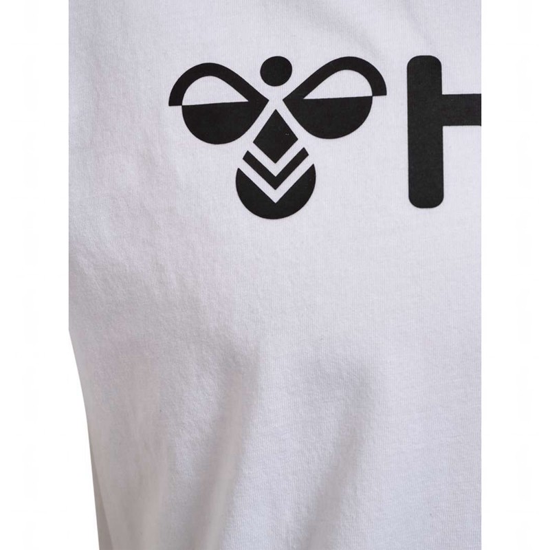 Hummel Go 2.0 Logo S/S Muške Majice Bijele | 725090-207