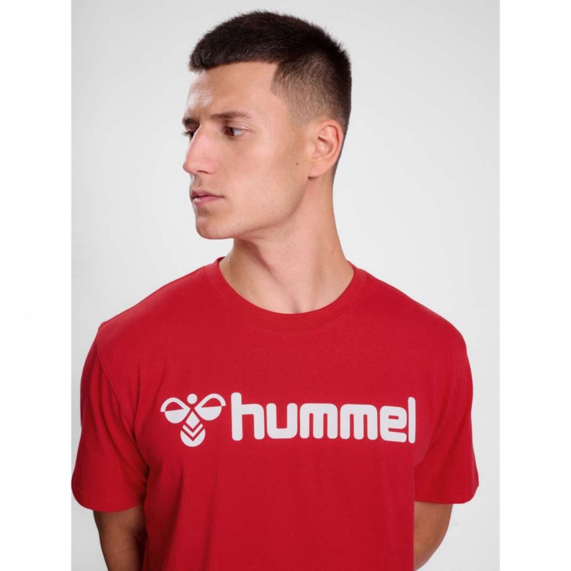 Hummel Go 2.0 Logo S/S Muške Majice Crvene | 033474-463
