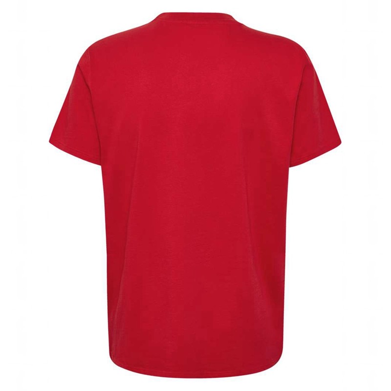 Hummel Go 2.0 Logo S/S Muške Majice Crvene | 033474-463
