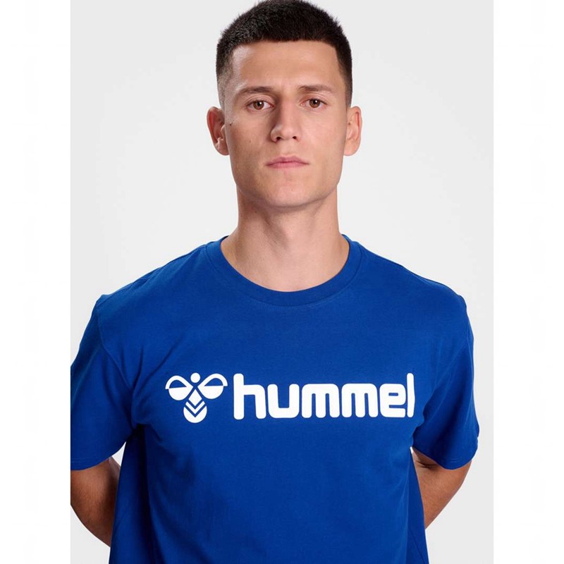 Hummel Go 2.0 Logo S/S Muške Majice Plave | 884314-348