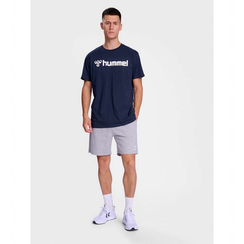 Hummel Go 2.0 Logo S/S Muške Majice Tamnoplave | 232312-507