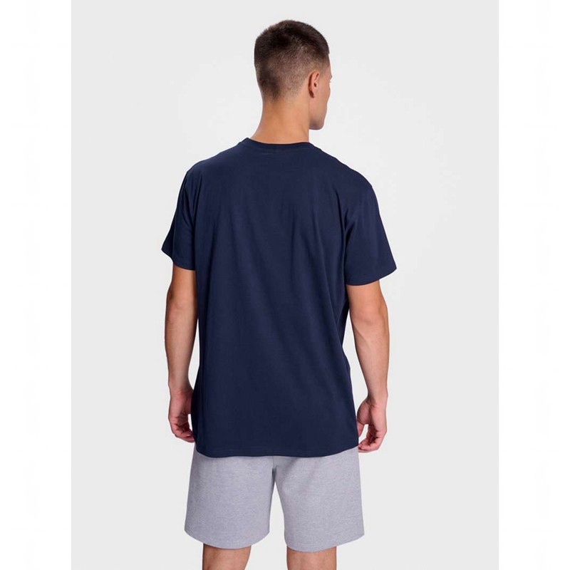Hummel Go 2.0 Logo S/S Muške Majice Tamnoplave | 232312-507