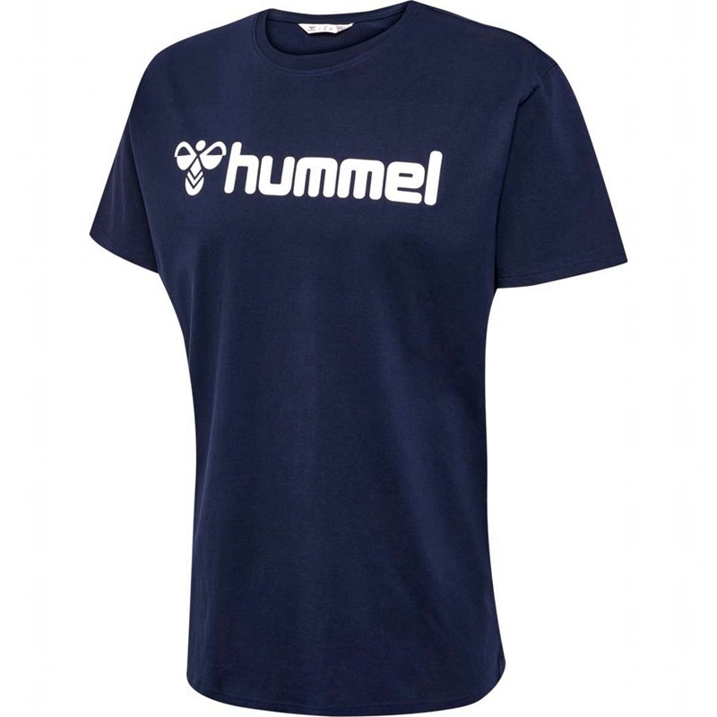 Hummel Go 2.0 Logo S/S Muške Majice Tamnoplave | 232312-507