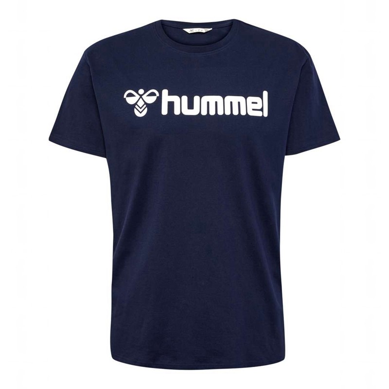 Hummel Go 2.0 Logo S/S Muške Majice Tamnoplave | 232312-507
