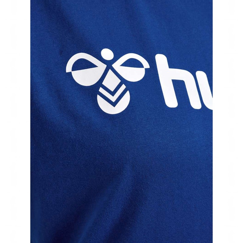 Hummel Go 2.0 Logo S/S Ženske Majice Plave | 121902-517